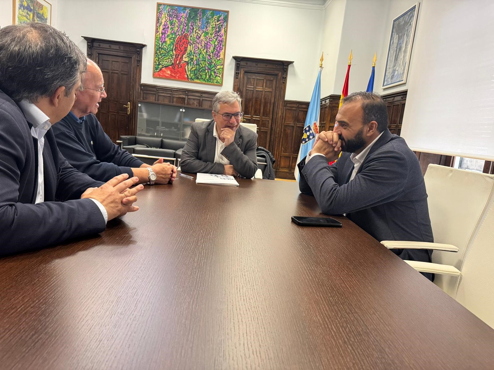 O Centro Galego O Noso Lar da República Dominicana tende pontes de colaboración coa Deputación de Ourense e cos concellos galegos do Camiño Francés